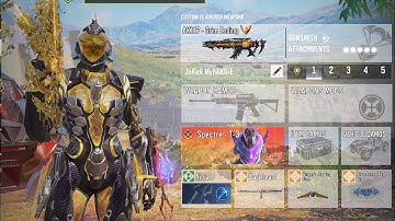 BR ALCATRAZ Gameplay with the Mythic Spectre by showcasing all Special Mythic Guns GUNSMITH in CODM