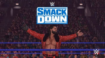 WWE 2K22 Universe Mode - Smackdown Intro V1