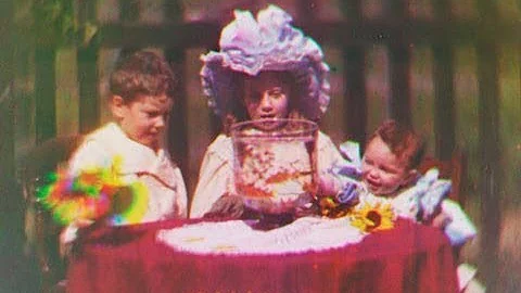The First Colour Film by Edward Raymond Turner, 18...
