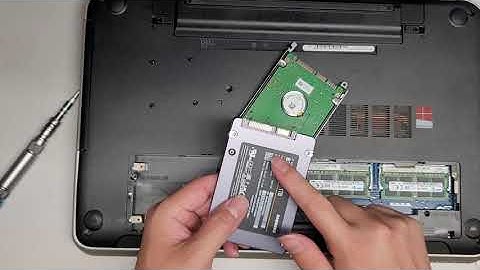 YouTube Viewer Laptop DELL Inspiron 17R-5737 17R Upgrade Disassembly RAM SSD Hard Drive Replacement