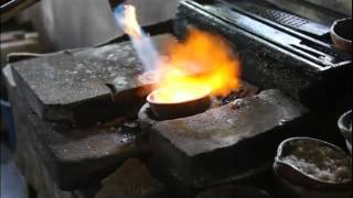 The process of making traditional filigree