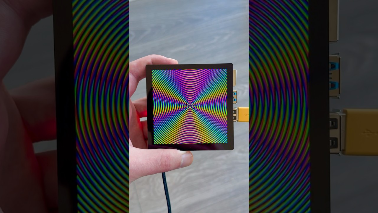 chromatic induction shader on raspberry pi