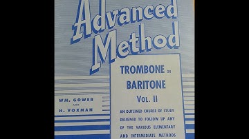 Studies in Articulation No. 11 - Rubank Advanced Method Volume 2 - Euphonium