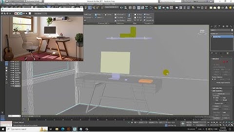 3DsMax Tutorials, Learn 3D Modeling a Stylish Furniture from Scratch in 3dsmax ( Part 2)