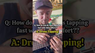What is drone bass tapping? #basstapping #solobass #basslesson #learnbass #scottsbasslessons