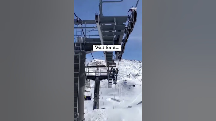 Scariest Ski Lift in Europe!