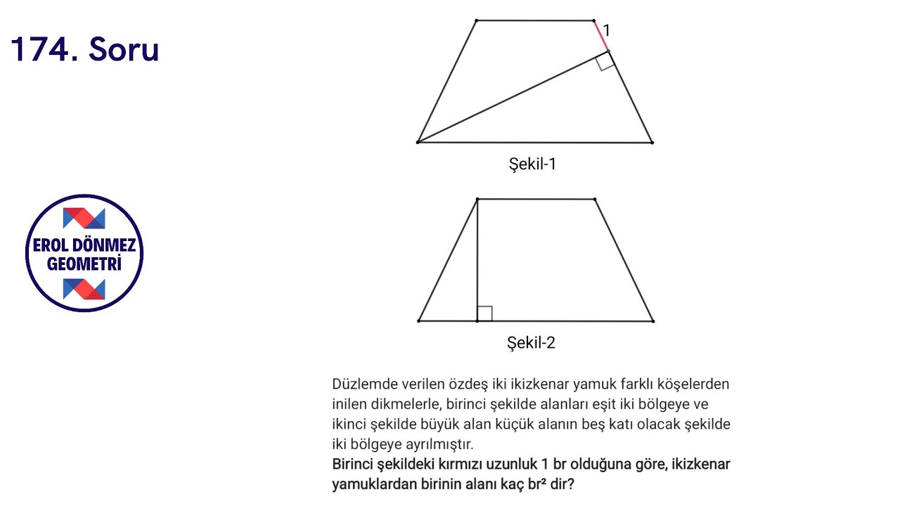 Günün Geometri Sorusu-174 (Erol Dönmez Geometri'den) | YKS2026 