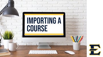 D2L Basics: Importing A Course