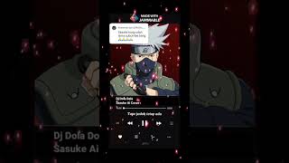 Lirik Lagu Dj Dola Dola Cover Sasuke 🤓😱 #djdoladola #doladola #sasukeaicover  #sasuke