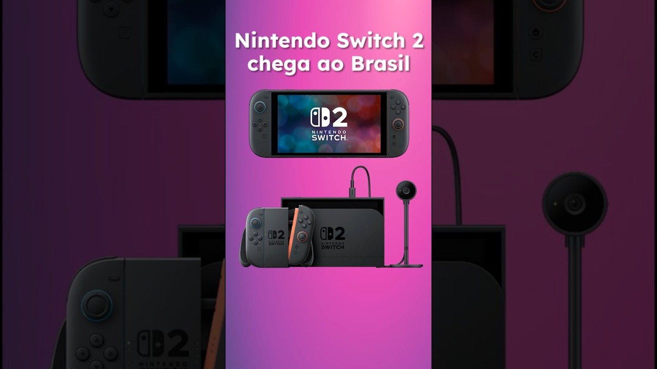 NINTENDO SWITCH 2 NO BRASIL 