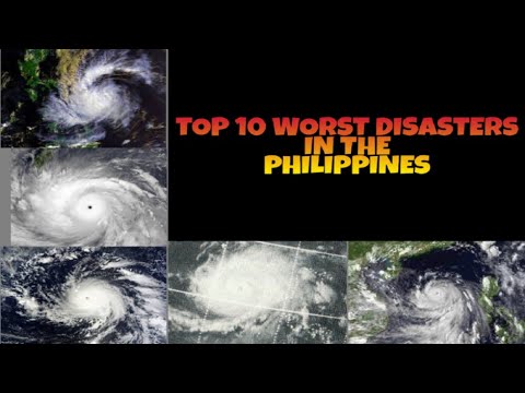 Worst disasters in Philippines - YouTube