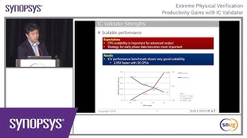 Socionext Shares their Experience with IC Validator for Excellent Performance Scalability | Synopsys