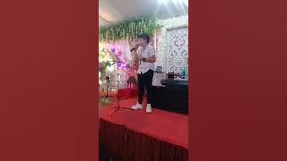 Gaun merah cover by wannabee