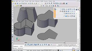 ACAD2007 3D 18 THICKEN SURFACE