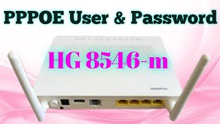 How to Put PPPOE username & password HS 8546-m screenshot 5