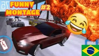 DRIFT CAR TRAFFIC RACER | FUNNY MONTAGE #2. Funny moments, Stunts, Thug Life, Bugs Memes e zoeiras. screenshot 1