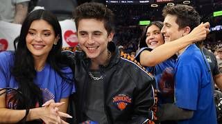 Kylie Jenner and Timothée Chalamet Go PDA-HEAVY for NBA Courtside Date Night!