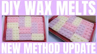 DIY LEGO BRICK WAX MELTS | New Method Update