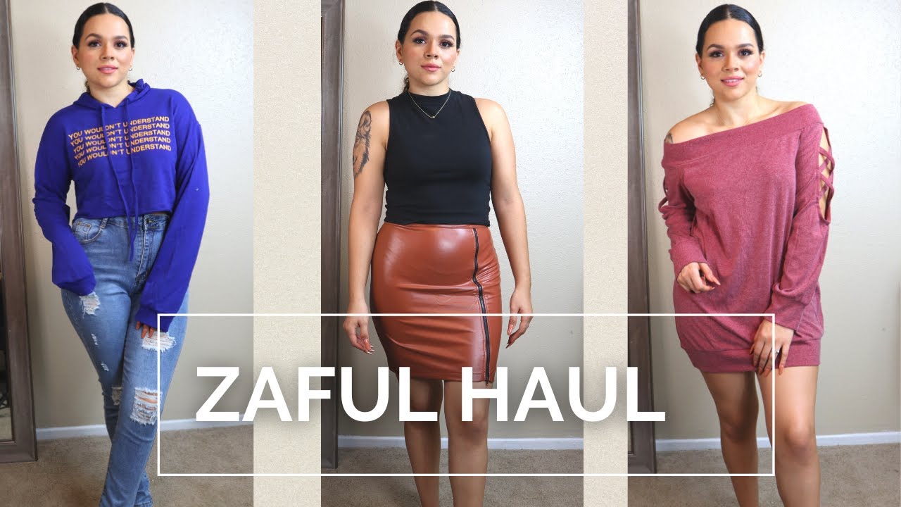 ZAFUL HAUL TRY ON [RANDOM STYLES]