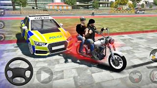 Real Motorcycle Simulator 2021 #7 Xtreme Motorbikes - 2 police drive Motorcycle Simulator motorbikes screenshot 3