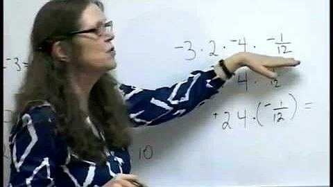 Multiplying and Dividing Positive & Negative Numbe...