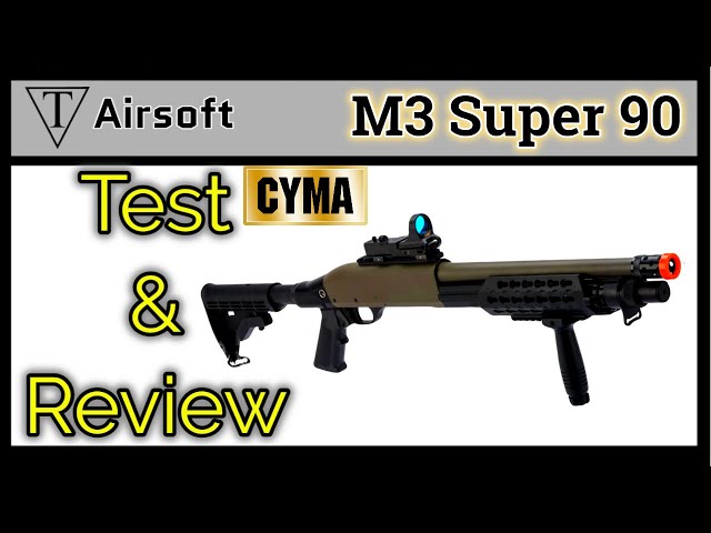 Escopeta CYMA Sport Tactical M3 Disparo Triple Airsoft 