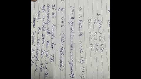 class 7 chapter 13 Congruence of triangles/conditions of congruence triangles