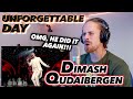 ДИМАШ | DIMASH - Ұмытылмас Kүн | Unforgettable Day (2016) FIRST REACTION! (livestream)