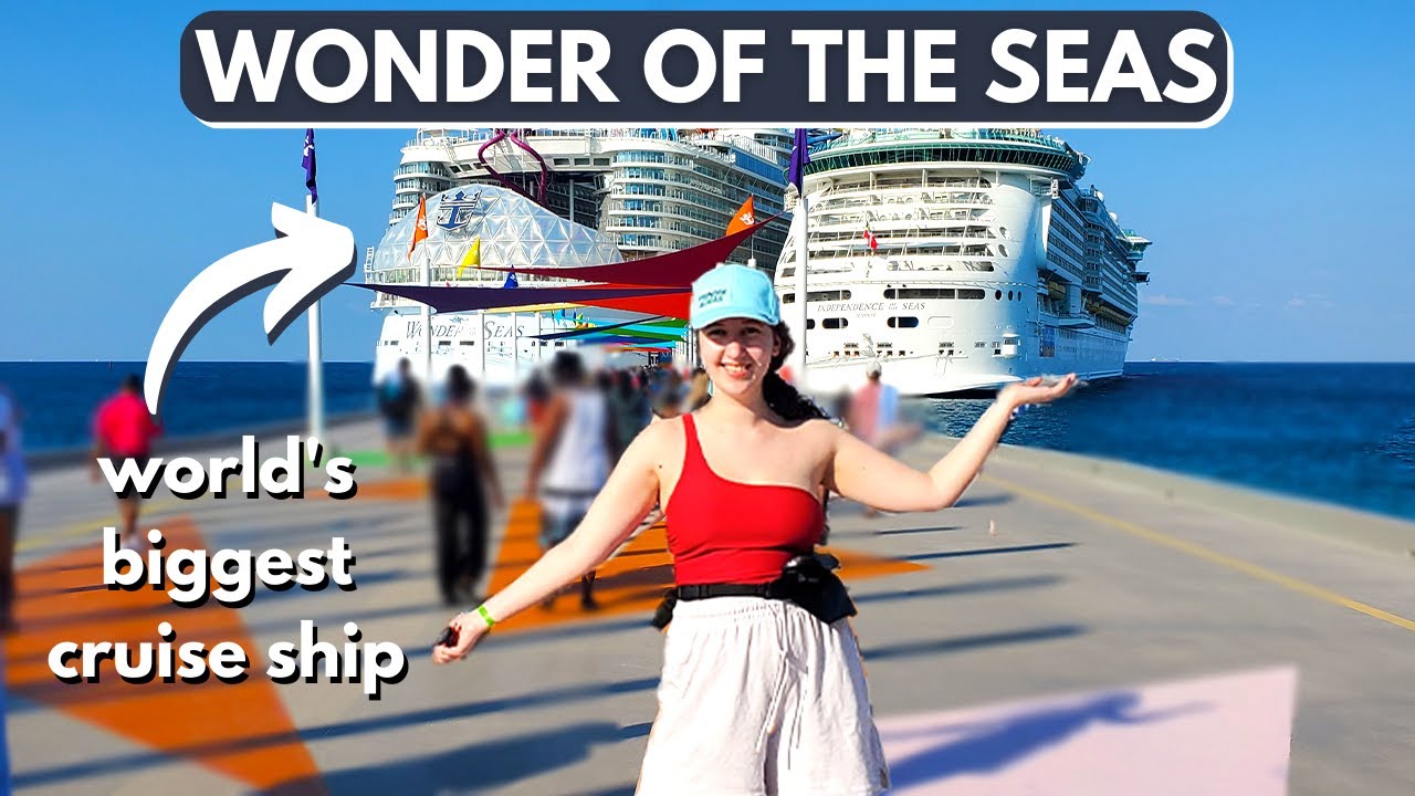 I went on the BIGGEST Cruise Ship, Wonder of the Seas | HONEST Review ...