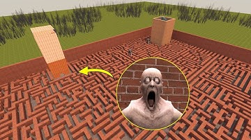 SCP 096 Caught Me in the Maze in Garry