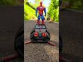 Cyber track Spiderman road unboxing video 💥😲 #shortsfeed #shorts #toys