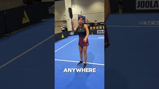 Canadian National Champion, Christina Chin, shares the KEYS to master the forehand topspin dink 🔑