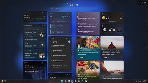 Windows 11 22H2 update brings full-screen widgets to all PCs