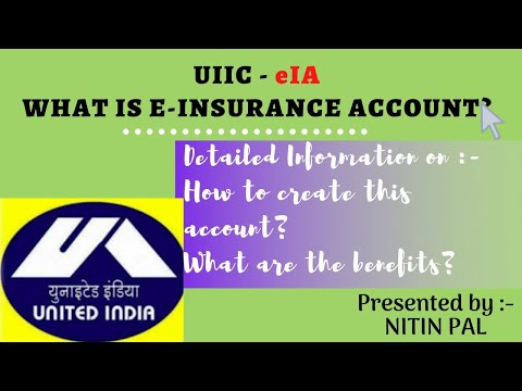 eIA || e Insurance Account || Insurance Account || INSURANCE GURU || NITIN PAL ||