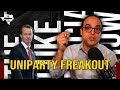 Uniparty freakout in the texas house