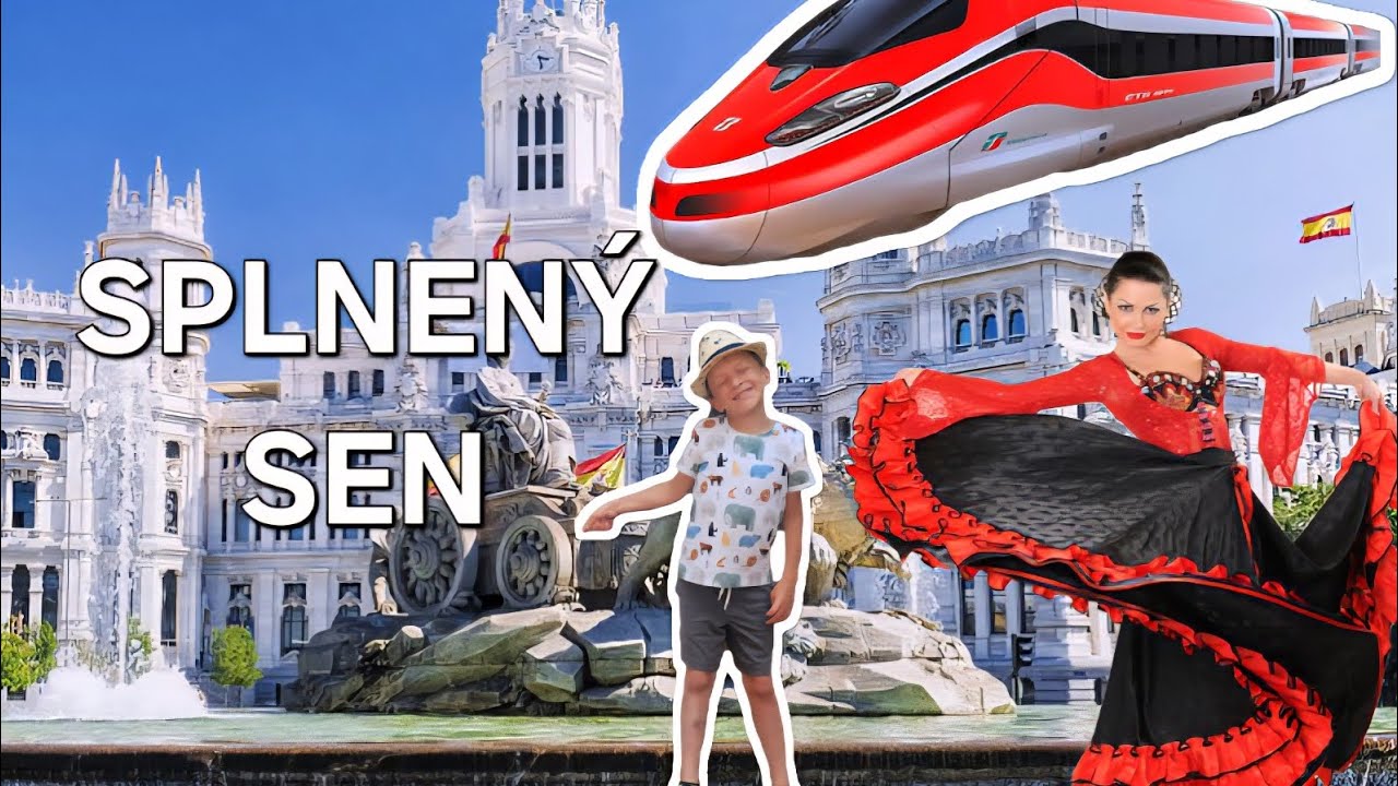 MADRID|RÝCHLOVLAK a SPLNENÝ SEN |Španielsko| vlog