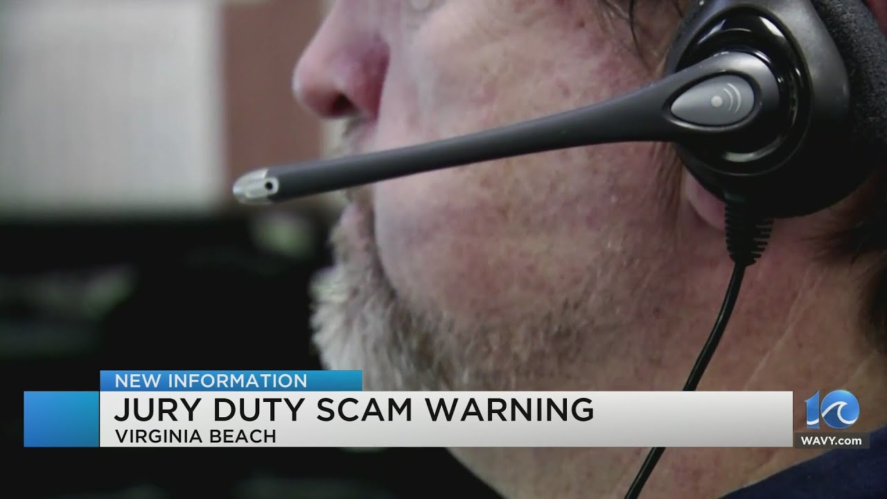 VB Sheriff's Office warns of jury duty scam - YouTube