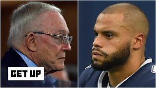 How will Jerry Jones handle Dak Prescott s ankle injury Get Up
