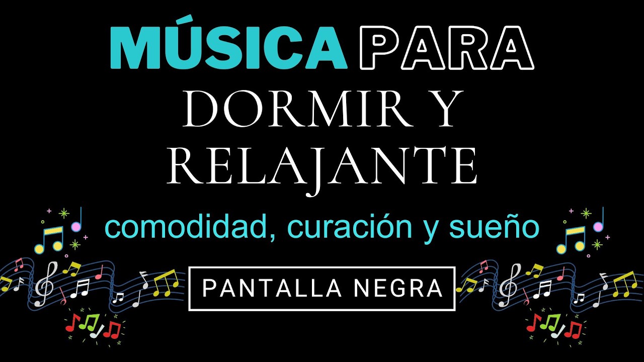 Sueño Profundo y Paz Interior 🌸 Música de Piano para Liberar la Ansiedad | Pantalla Negra 😴🌸