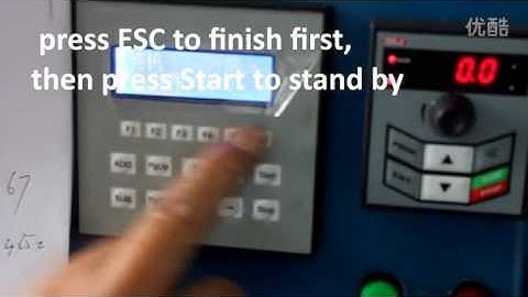 Opration of pp string wound filter making machine