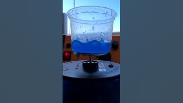 Faraday waves demonstration 1