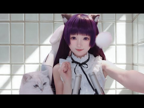 ASMR Kuroneko: Immune Boost Sounds – Hand Rubbing, Wood, Brushes & Water Drops