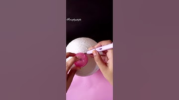 DIY Moon Lamp🌙💗☁️#shorts #viral#moon lamp#3dlamp #shortstutorial#short viral #craftyshifa#diy#craft