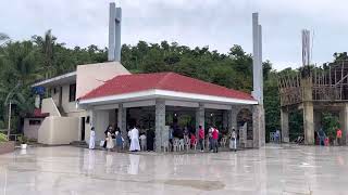 LIMASAWA ISLAND, the first Mass was celebrated in the Philippines.