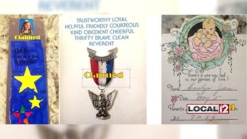 Mementos left inside library books reunited with families thanks to volunteer