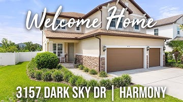 Harmony Florida Home For Sale At 3157 Dark Sky Drive Harmony FL 34773 | 1(844) ST-CLOUD