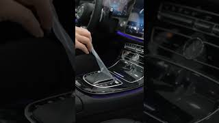 Unwrapping ASMR video of Mercedes Benz E Class