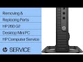 Removing & Replacing Parts | HP 260 G2 Desktop Mini PC | HP Computer Service | @HPSupport
