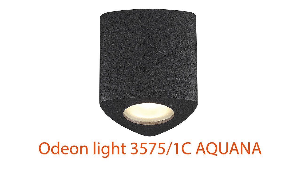 Видеообзор Odeon light 3575/1C AQUANA