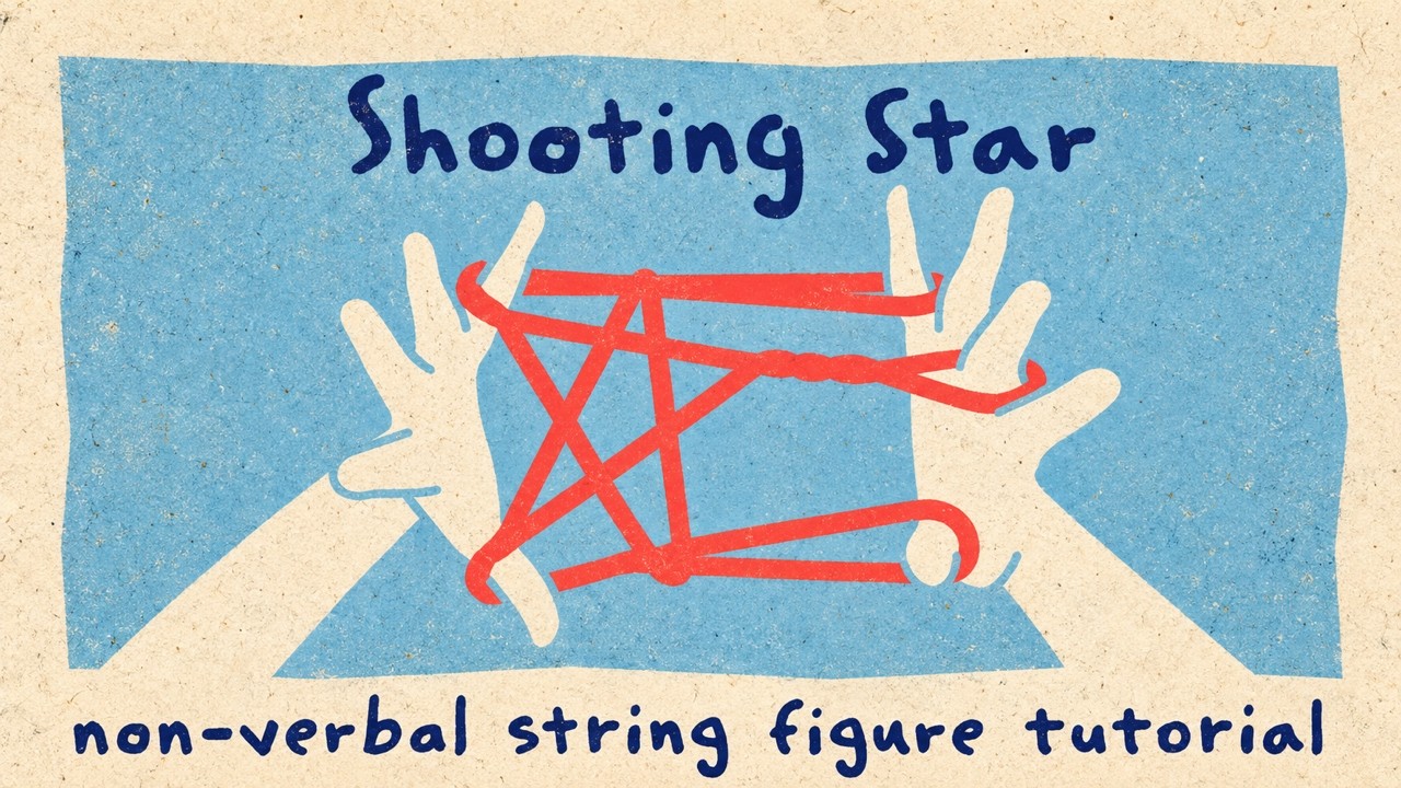 Shooting Star | String Figure | Nonverbal Tutorial - YouTube